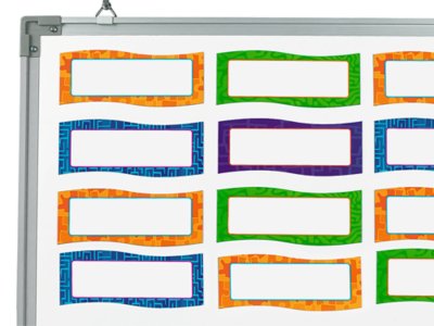 Write & Wipe Magnetic Nameplates - Variety Pack at Lakeshore Learning