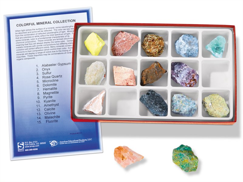 Mineral Collection at Lakeshore Learning