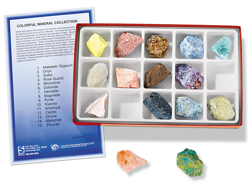 Geolinea Rocks and Minerals Collection Wholesale Retail School Geology Science 