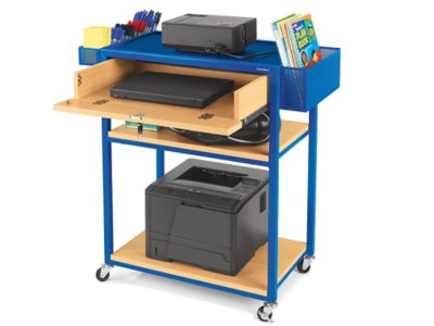 Mobile Media Cart at Lakeshore Learning