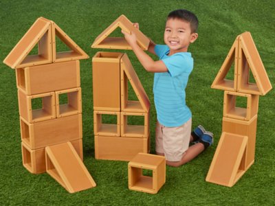 outdoor blocks for preschool