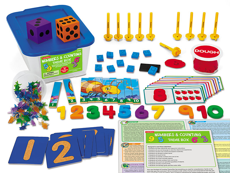 Numbers & Counting Theme Box at Lakeshore Learning