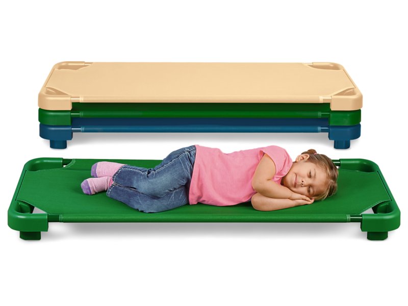 Colors of Nature® Easy-Stack Cots at Lakeshore Learning