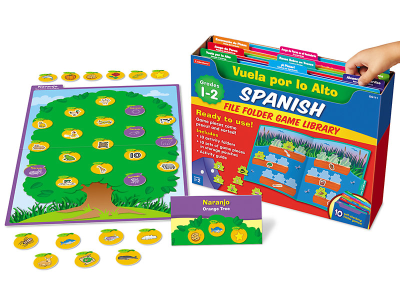 Debbie's Spanish Learning: Spanish File Folder Guessing Game
