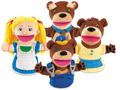 Three Bears Storytelling Puppet Set 