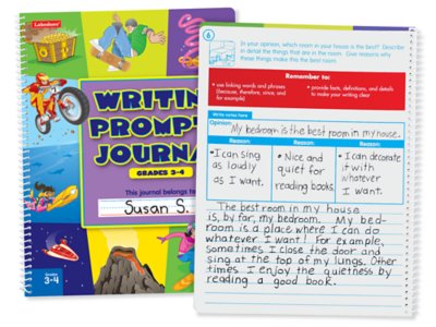 Writing Prompts Journal Gr. 3‑4 at Lakeshore Learning