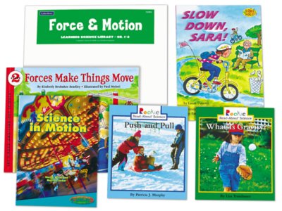 Force & Motion Book Library Gr. 13 at Lakeshore Learning