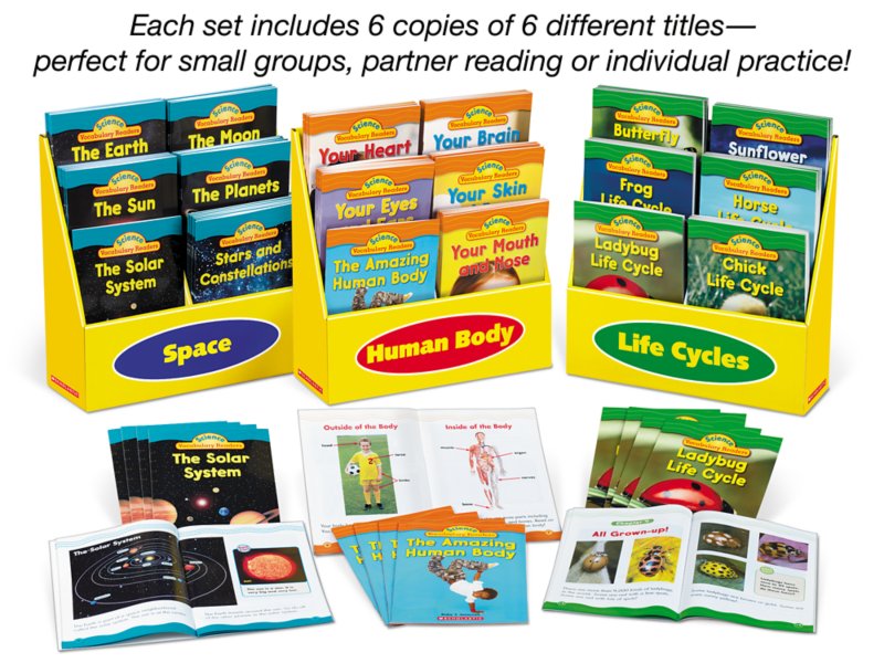 NEW - Scholastic Science Vocabulary Readers Books Complete