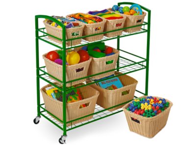 Outdoor Classroom Cart with Cover at Lakeshore Learning