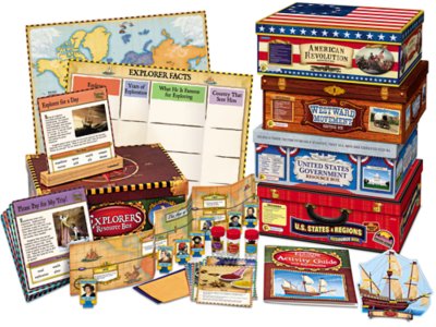 Social Studies Resource Boxes - Gr. 4-5 - Complete Set at Lakeshore Learning