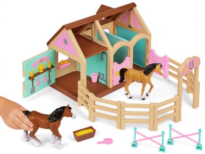 horse stable playset