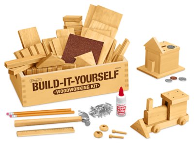 Build-It-Yourself Woodworking Kit at 