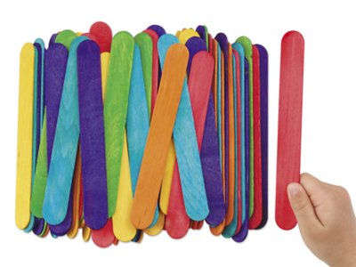 Jumbo Colored Craft Sticks at Lakeshore Learning