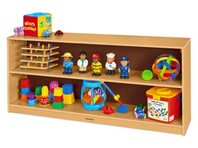 Classic Birch Store Anything Low Classroom Shelves at Lakeshore Learning