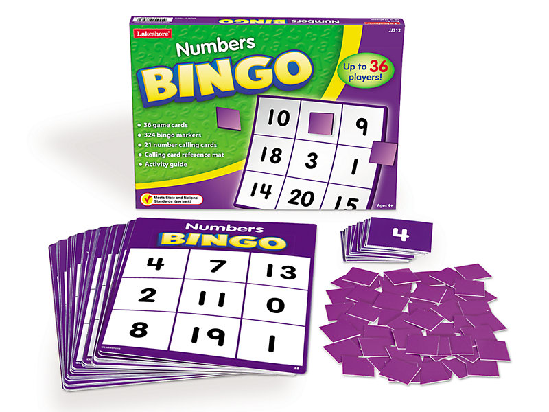 Numbers Bingo At Lakeshore Learning