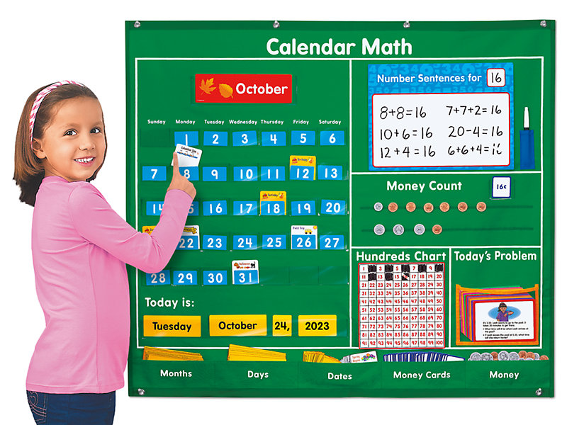Elementary Calendar Math Center at Lakeshore Learning