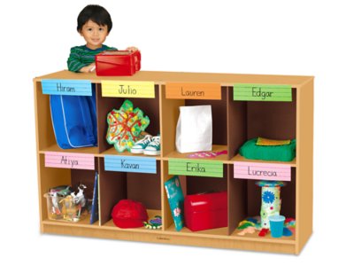 child cubby storage