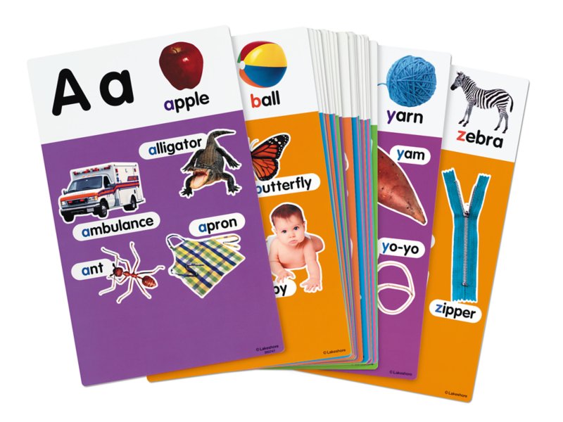 A-Z Photo Card Accents at Lakeshore Learning