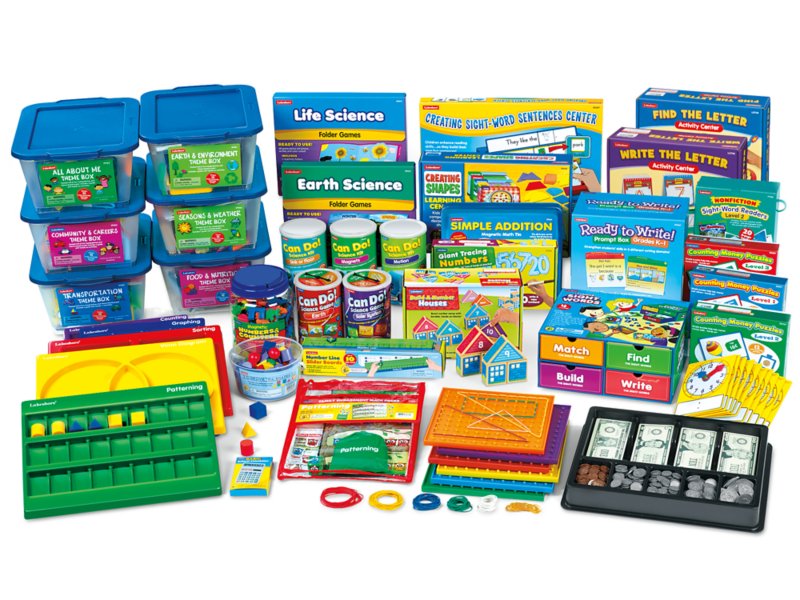 13セットLabo Teaching Information Center Basics3 Level 2-3 Support Materials at Lakeshore Learning