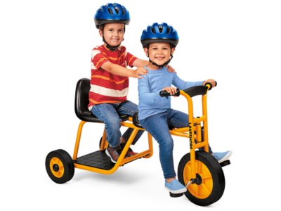 two seater tricycle for kids