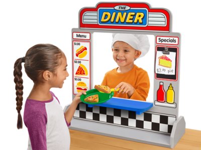 pretend play diner