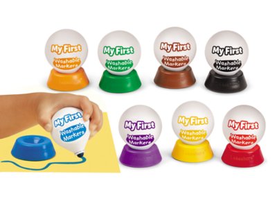 My First Washable Markers Set of 8 at Lakeshore Learning