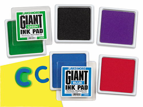 Giant Kid-Safe Stamp Pads at Lakeshore Learning