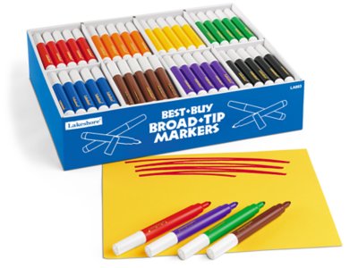 big pack of markers