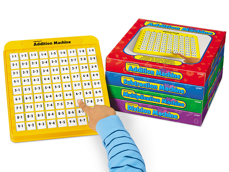 Self Teaching Math Machines Complete Set At Lakeshore Learning