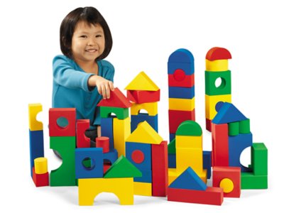 playing blocks for toddlers