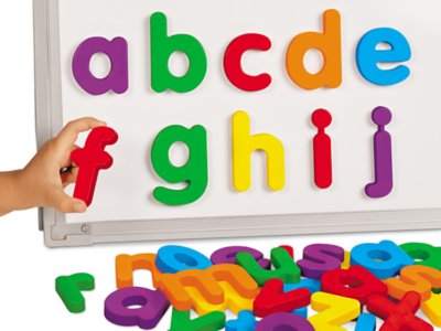 lowercase alphabet magnets