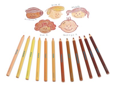 Download People Colors® Jumbo Colored Pencils at Lakeshore Learning
