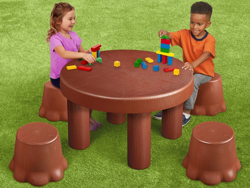 Indoor Outdoor Table Tree Seats At Lakeshore Learning