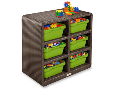 Outdoor 6Cubby Storage Unit at Lakeshore Learning