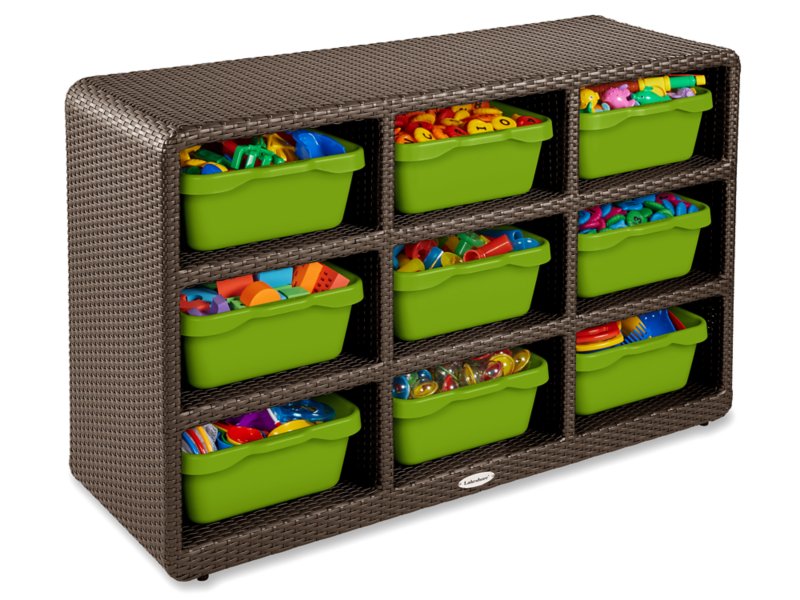 Outdoor 9-Cubby Storage Unit at Lakeshore Learning