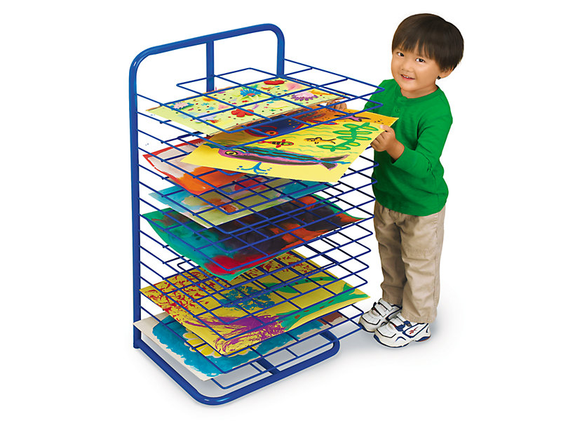 Double-Space Mobile Drying Rack at Lakeshore LC652