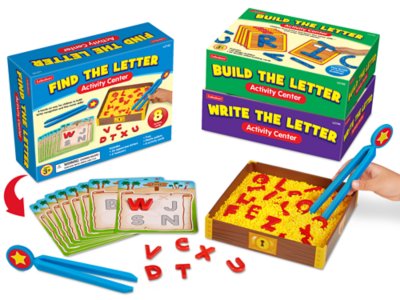 alphabet learning center toy