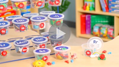 Alphabet Sounds Teaching Tubs at Lakeshore Learning