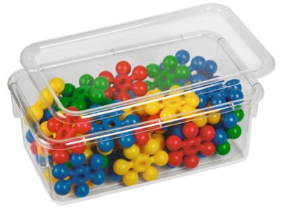clear toy box