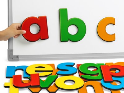 lowercase alphabet magnets