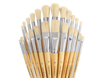 Economy Paintbrush Assortment Set of 24 at Lakeshore Learning