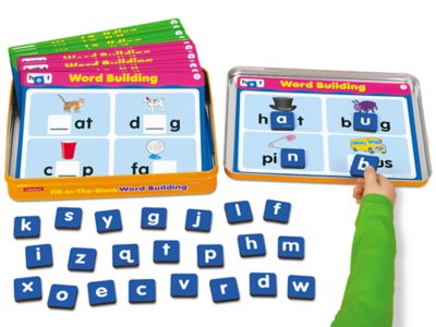 Word Building Magnetic Activity Tin at Lakeshore Learning