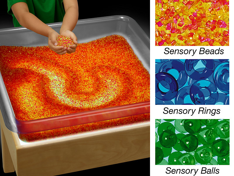 Light Table Sensory Play Materials - Complete Set at Lakeshore Learning