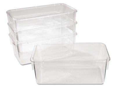 ClearView Bins Set of 4 at Lakeshore Learning