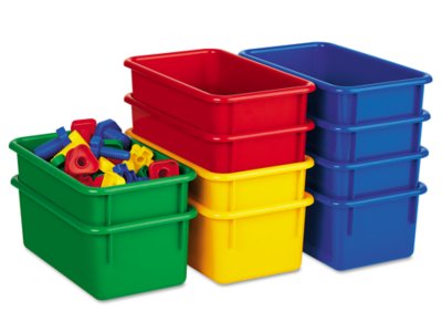 Color Bins Set of 10 at Lakeshore Learning