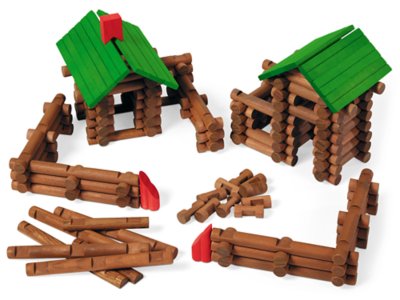 life size lincoln logs