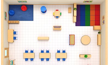 Preschool Classroom Floor Plan Examples | Preschool Classroom IDEA