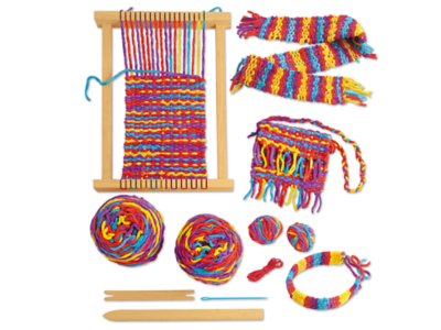 Rainbow Latch Hook Craft Kit at Lakeshore Learning