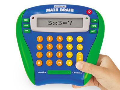 electronic math games handheld