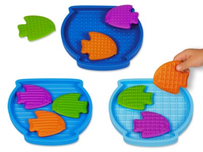 Feel & Match Sensory Fish at Lakeshore Learning